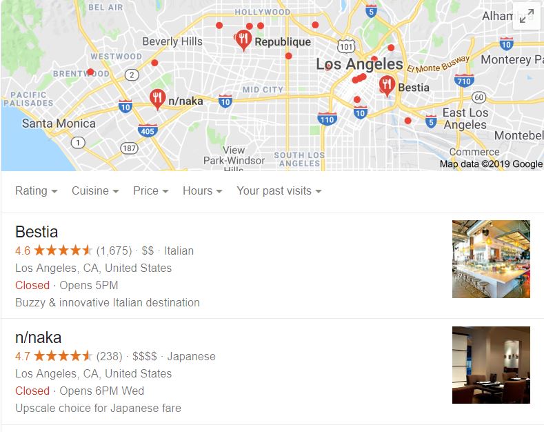 google my business snippets
