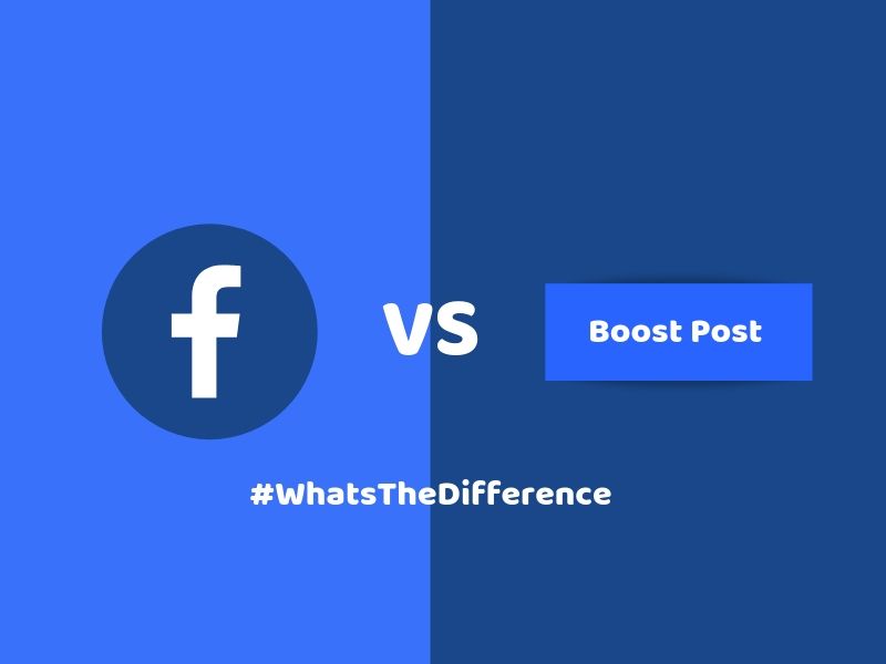 facebook ads vs boosted post