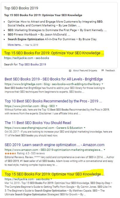seo coaching proof
