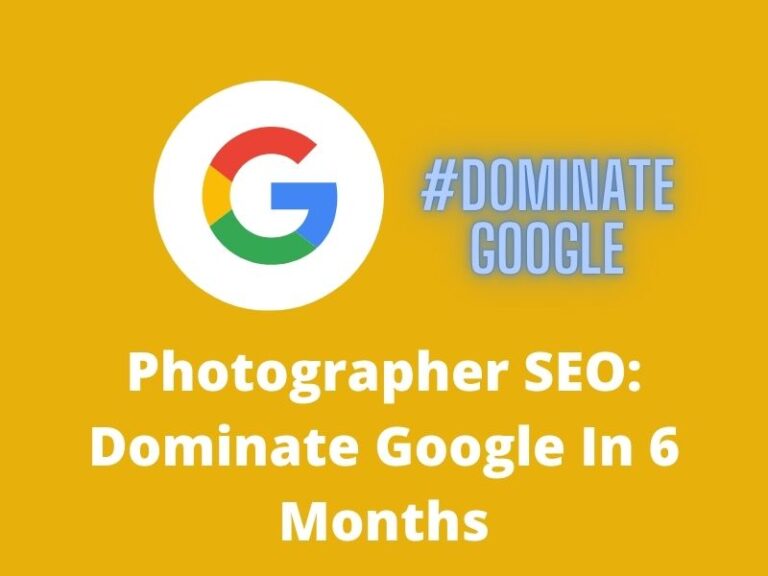 Photographer SEO Case Study: How We Dominated The Rankings